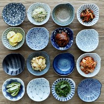 오반자이 손잡이 반찬그릇 돈수이 16종 모음, 옵션3. 화이트빗살돈수이