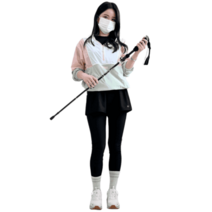 트렌드플러스 초경량 등산스틱 6색상 접이식 등산용지팡이, 보라