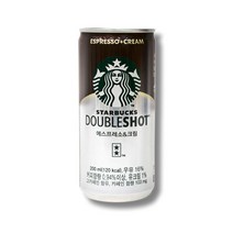 스타벅스 더블샷 에스프레소&크림 200ml 36캔, 단품, 단품