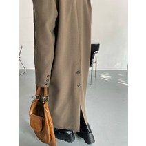 여성 트렌치코트 가을 겨울 새로운 시리즈 고급 디자인 프랑스 스타일 유휴 스타일 중간