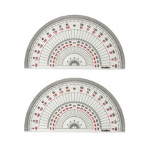 만능 반원 분도기 각도기 목공 측정 제도 용구 15cm 용품