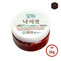 [오마니젓갈] 속초 수제젓갈 오마니 낙지젓 1kg, 단품