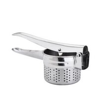 스테인레스 스틸 수동 과즙 짜기 야채 압착기 야채 탈수기 야채 채우기 물 압착기, 14cm 바닥 구멍, 다기능 물 압축기의 단일 설치