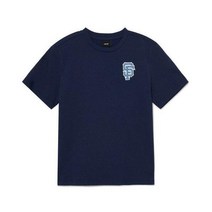 MLB키즈 페이즐리 빅로고 반팔티셔츠(7ATSY0233-14NYS)