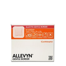 알레빈 젠틀보더 7.5cm x 7.5cm 10매 - 욕창드레싱, 상세페이지 참조
