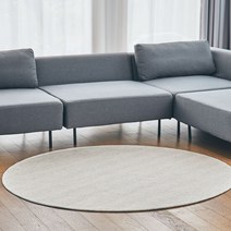 리진 사계절 헤링본 원형 러그 (200cm)
