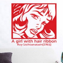 휴대폰매장꾸미기 Ribbon Girl RC001, 밝은올리브그린