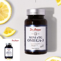 닥터브라이언 미니 알티지 오메가3 130캡슐 오메가3비타민D 피쉬오일 오메가3