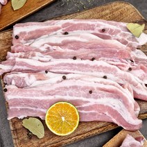 [식품의즐거움] 칠레산 수입돼지 냉동 대패삼겹살 1kg, 단품