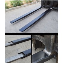 지게차 지게발 코끼리발 확장 굴삭기 포크 3톤 연장 톤, C.(5mm)3.5T 135x55x2.0m