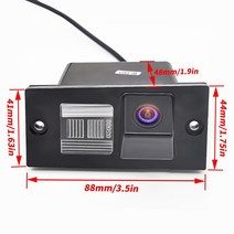 후방카메라 CCD 자동차 후방 주차 카메라 백업 키트 현대 H1 스타렉스 iload용, 한개옵션0