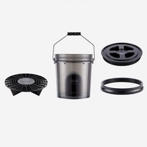 MOBIS OLOR 오로르 오로르 반투명 세차버킷 물통 18L, 반투명 세차버킷18L