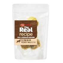 하림펫푸드 더리얼 리얼레시피 치킨로프 100g / 강아지 수제 간식 습식 사료, 선택완료, 단품없음