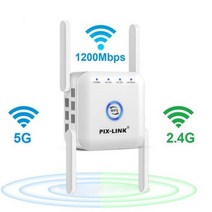 와이파이에그 휴대용와이파이 lte 라우터 데이터에그 5G /2.4G 와이파이 리피터 앰프 장거리 익스텐더 1200M/300Mbps 무선 부스터 홈 신호 AP WPS Eesy 설정, [01] EU plug, [01] White 2.4G 5G AC24