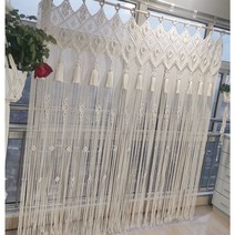 북유럽 다이소 커튼 긴 대형 미니 가림막 바란스 커튼 부엌 주방 베란다 창문가리개 발커튼