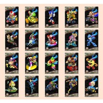 여러 옵션 16Pcs Splatoon 2 데이터 컬렉션 Ntag215 태그 NS 스위치 WiiU 3DS 용 NFC 게임 카드, [09] 20bigMariioKart8