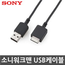 3COM 소니 워크맨 NW-A25/NW-A27 전용 USB케이블, 1개, 100cm