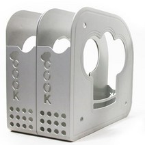 연결 적층형 코스트코 국산 후라이팬정리 꽂이 후라이판 수납 주방 부엌 씽크대 정리 선반, 아이보리 4P