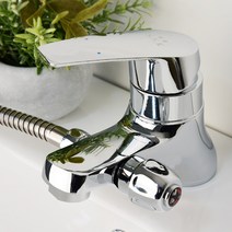 바스맘 욕실 샤워겸용 수전 108 샤워기포함 세면대 수도꼭지/16시 이전 주문완료건 당일 출고, 1개