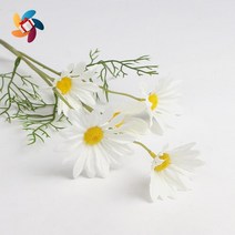 홈가드닝 가족건강 화이트 조화 데이지 조화꽃 꽃도매 꽃인테리어 꽃 봄꽃