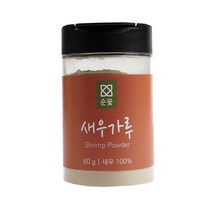 순꽃 새우가루, 60g x 2개