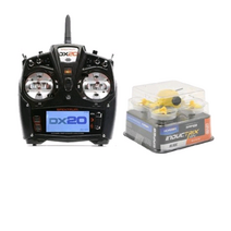 BLADE BLH8580 + DX20 인덕트릭스 Inductrix™ FPV Quadcopter RTF 초보입문용 RC 드론, 혼합 색상