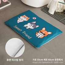 규조토 발판 흡수속 건조 화장실 욕실 화장실 일종 대발 욕실 미끄럼 방지 패드 규조 진흙 방석 주방매트, 강아지 미끄럼 방지용