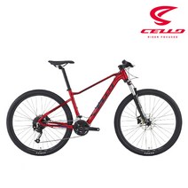 첼로 2022 XC SPORTS 시마노 27단 27.5인치 MTB 자전거 - 100% 완조립 /사은품 증정/무료배송, ML_다크 펄 레드(블랙)