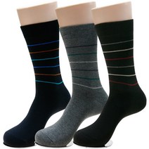 양말쟁이 남성 코튼줄무늬 신사 정장양말