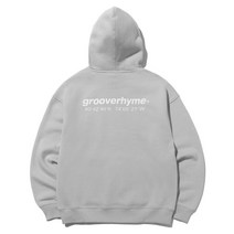 GROOVE RHYME 레드벨벳 웬디 PICK NYC LOCATION HOOD T-SHIRTS LIGHT GREY LRQSCTH331M
