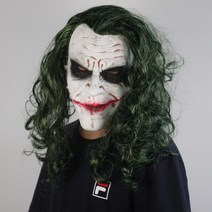 할로윈 위그 파티가발 할로윈소품 조커Joker, 10, 화이트
