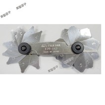1.1~2mm 178-112 일본정품 후지툴 R게이지 둥근홈사용 레디어스게이지 토탈공구