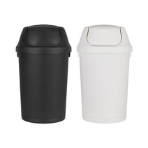 프랑코 스윙휴지통 블랙 20L 창신리빙, 단품
