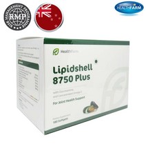 뉴질랜드 헬스팜 초록입 홍합 8750mg 180캡슐 초록홍합 푸른 녹색 그린 머슬, 단품