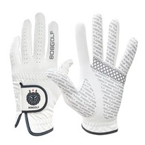 808GOLF 남녀공용 논슬립 실리콘 골프 장갑 왼손용 2p + 티꽂이 랜덤발송, 그레이