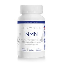 어뉴비타 NMN 안티에이징 순도 99.9 이상 제약회사등급 노화방지 영양제, 1000mg / 60 캡슐