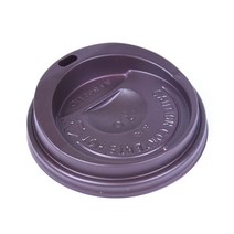 8온스용 테이크아웃커피컵 리드모음전_저렴한가격 커피컵 뚜껑_일회용 종이컵 뚜껑_핫컵 리드, 8온스 타공(일반형) 브라운리드