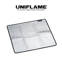 [유니프레임] 610596 버너 방열 시트 S, 없음