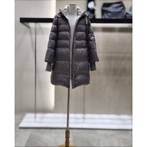 아이잗바바 니트 배색 후드 구스다운 점퍼 BMAA2PD40(1399681)