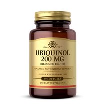 SOLGAR 솔가 유비퀴놀 Ubiquinol 200 mg, 30 soft gels