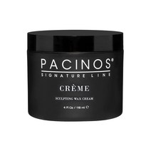 Pacino 조각 왁스 크림 중간 정도의 광택을 가진 중간 홀드 모든 헤어 타입 4, 4 Fl Oz (1개 팩)