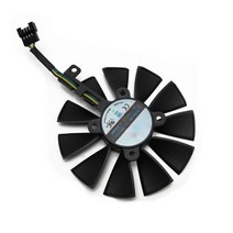 87MM FDC10U12S9C 냉각 팬 교체 ASUS Strix GTX 1060 OC 1070 1080 1080Ti RX 480 그래픽 카드, 5PIN