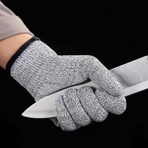 손철물 작업용 베임 절단 방지 철 방검 장갑 L 2P, 본상품