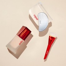 [국내정품]에스쁘아 프로 테일러 비건 파운데이션 비벨벳 SPF22 PA++ 30g +: 파운데이션 짝꿍템 슥파출라&파운데이션 브러쉬, 아이보리