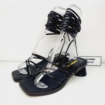 엘칸토 천연가죽 글레디에이터 샌들 (4CM) LCWW48U126-199