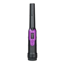 금속검출기 금속탐지기 보안검색대휴대용 금속 탐지기 IP68 방수 360 ° 측면 스캔 야외 보물 찾기 도구, [02] black and purple