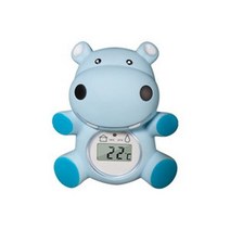 (kaoncnt) 휴비딕 카스 디지털 탕온계 탕온도계 아기 목욕 장난감 물온도, 하마