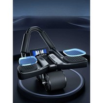 참아리 플랭크기구 롤러 운동 코어휠 플랭크 뱃살빼는, (표준 모델) 저소음 및 미끄럼방지무릎패드제공