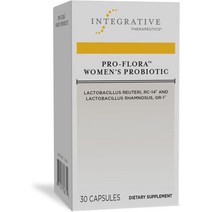 프로바이오틱스 Integrative Therapeutics ProFlora 여성용 프로바이오틱 Lactobacillus Rhamnosus GR1 및 Reuteri RC14 균주 비, [01] 표준 포장
