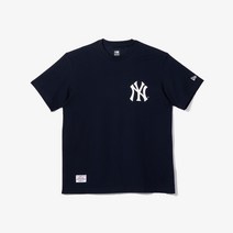 [백화점정품 당일출고] 뉴에라 반팔티 엠엘비 티셔츠MLB 빅 페이즐리 뉴욕 양키스 티셔츠 네이비13546478